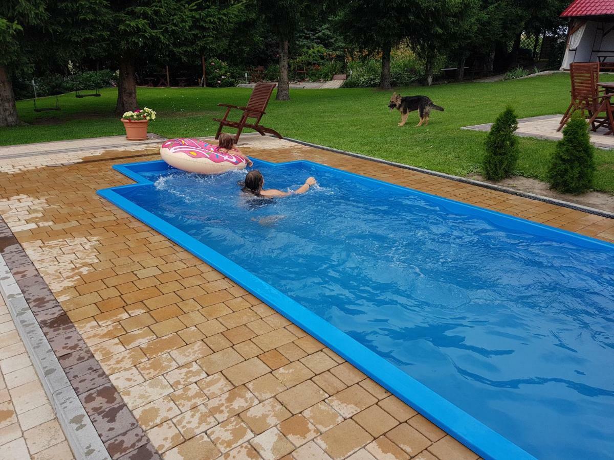 Cudowny Zakatek Z Ogrodem I Basenem Apartman Bukwica  Kültér fotó